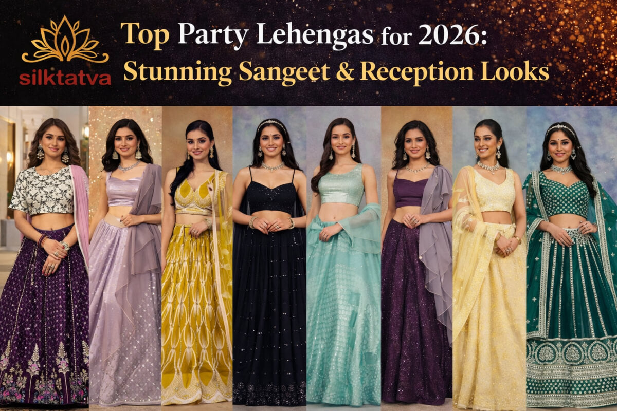Top 10 Party Lehengas for 2026: Stunning Sangeet & Reception Looks