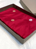 Red Banarasi Handloom Katan Silk Chand Tara Bridal Saree