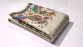Off White Kanchipuram Handloom Kalamkari Tissue Silk Saree