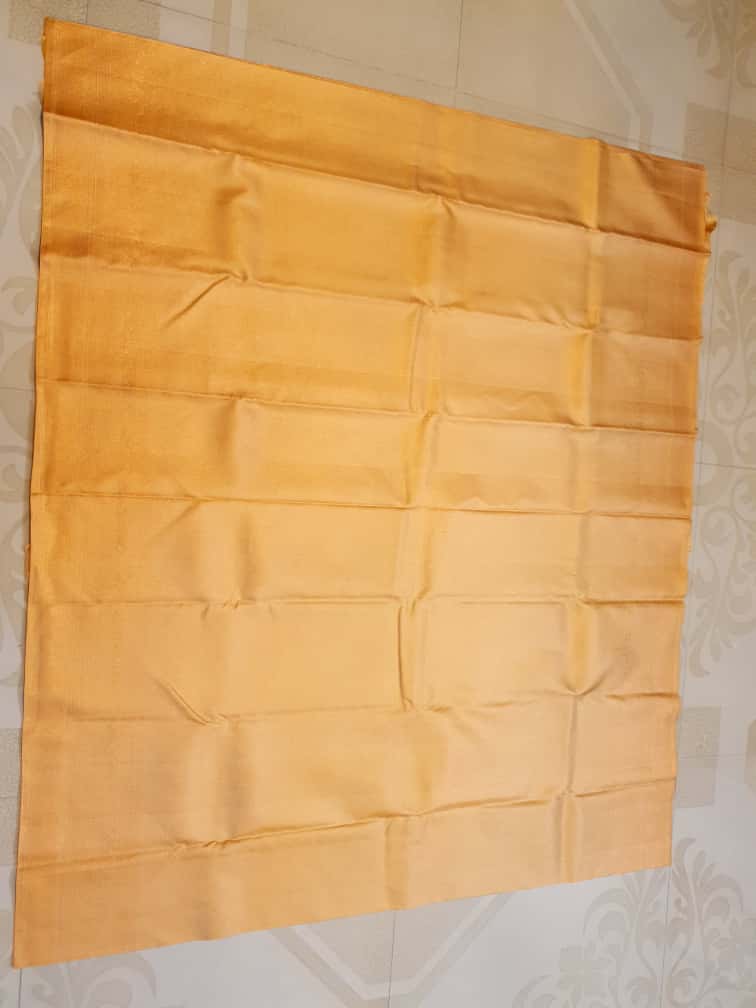Gold Kanchipuram Handloom 2G Gold Brocade Pattu Silk Saree