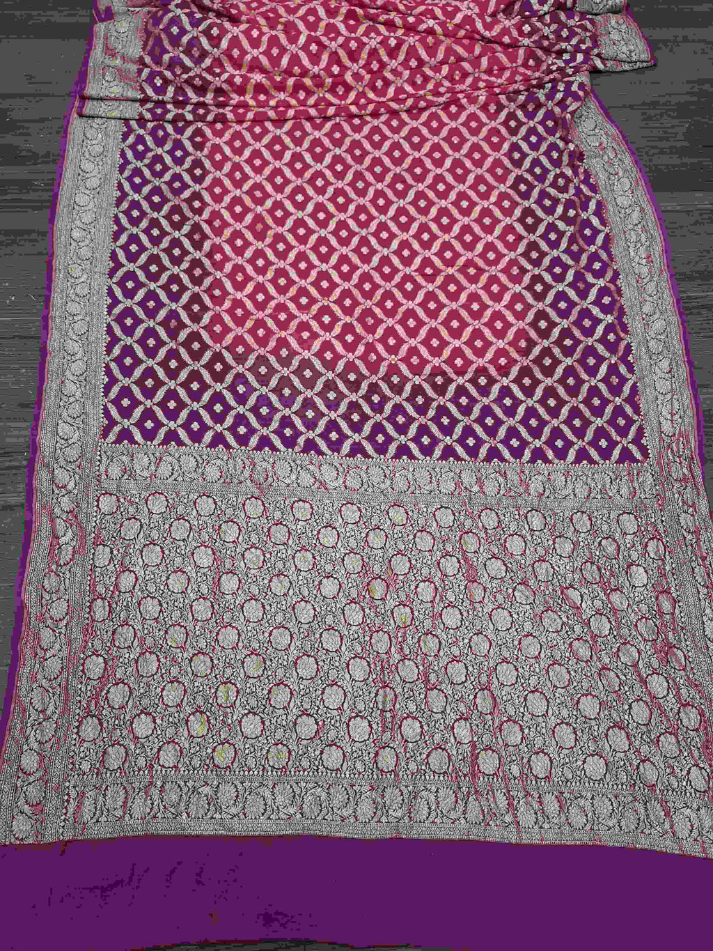 Banarasi Handloom Chiffon Georgette Silk Sarees