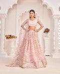 Graceful Onion Pink Lehenga with Sequin Embroidery