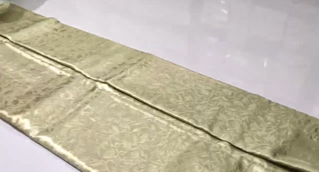 Ivory Kanchipuram Handloom Tissue Brocade Silk Saree