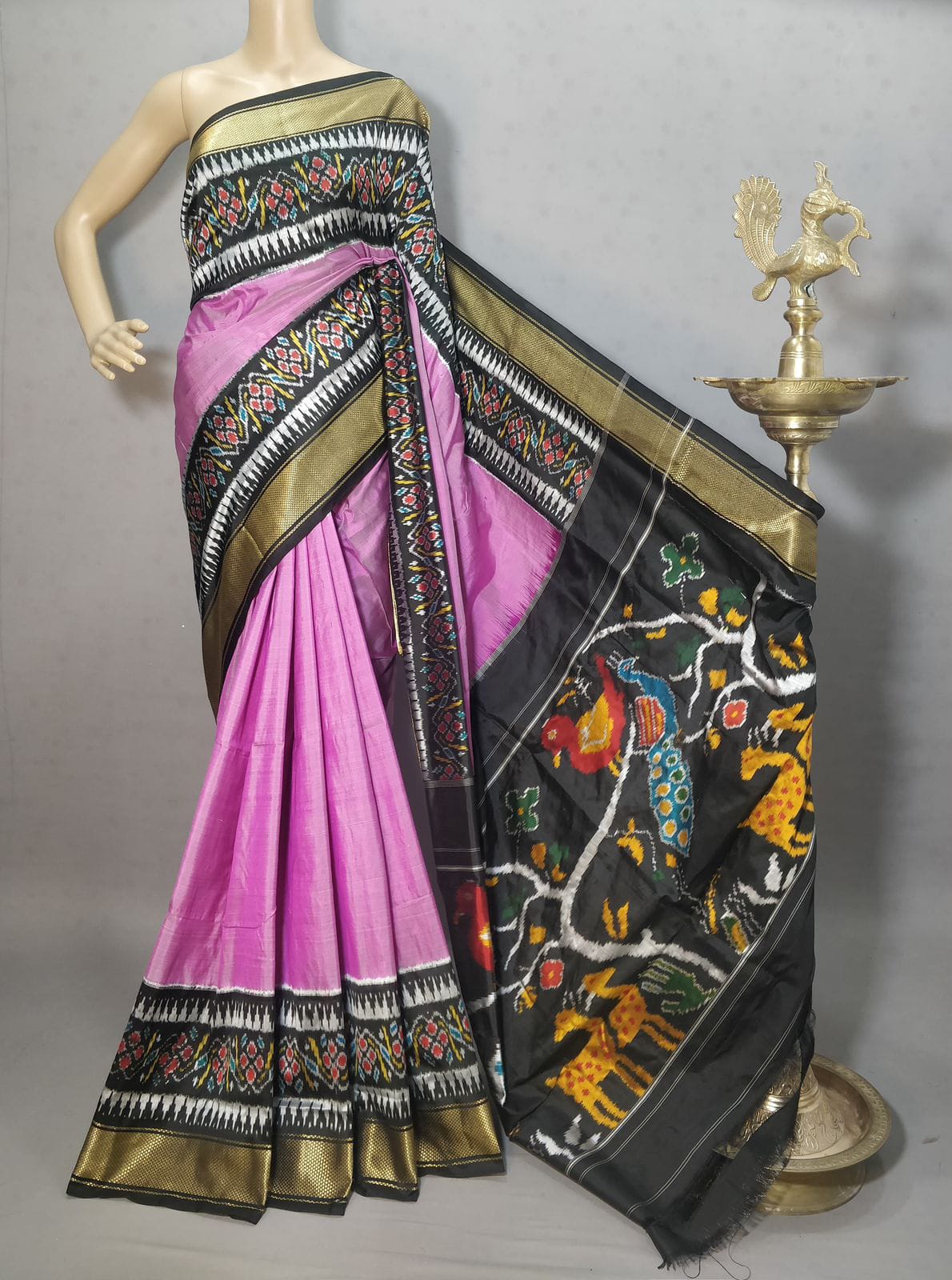 Pochampally Handloom Ikkat/Ikat Patola Silke Sarees