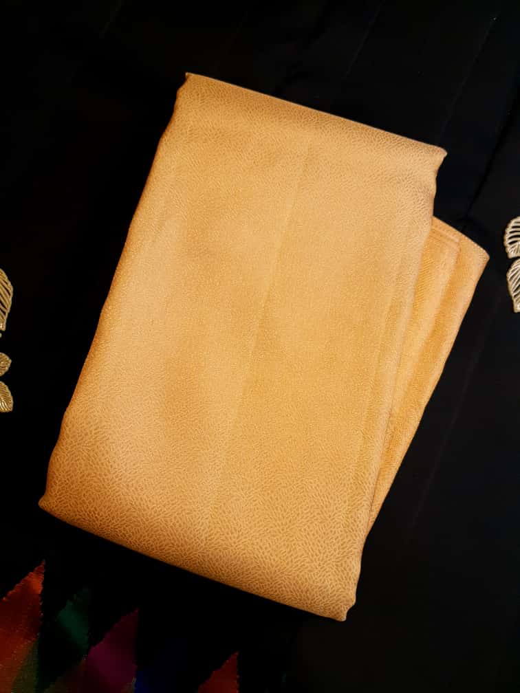 Gold Kanchipuram Handloom 2G Gold Brocade Pattu Silk Saree