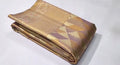 Lavender Kanchipuram Handloom Geometric Tissue Brocade Silk Saree