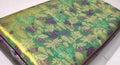 Green Kanchipuram Handloom Tissue Brocade 1G Gold Bridal Saree