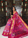 Pochampally Handloom Ikkat/Ikat Madthasu Patola Silk Sarees