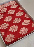Red Banarasi Handloom Katan Silk Saree
