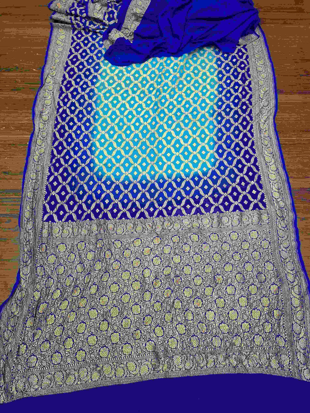 Banarasi Handloom Chiffon Georgette Silk Sarees