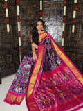 Pochampally Handloom Ikkat/Ikat Madthasu Patola Silk Sarees