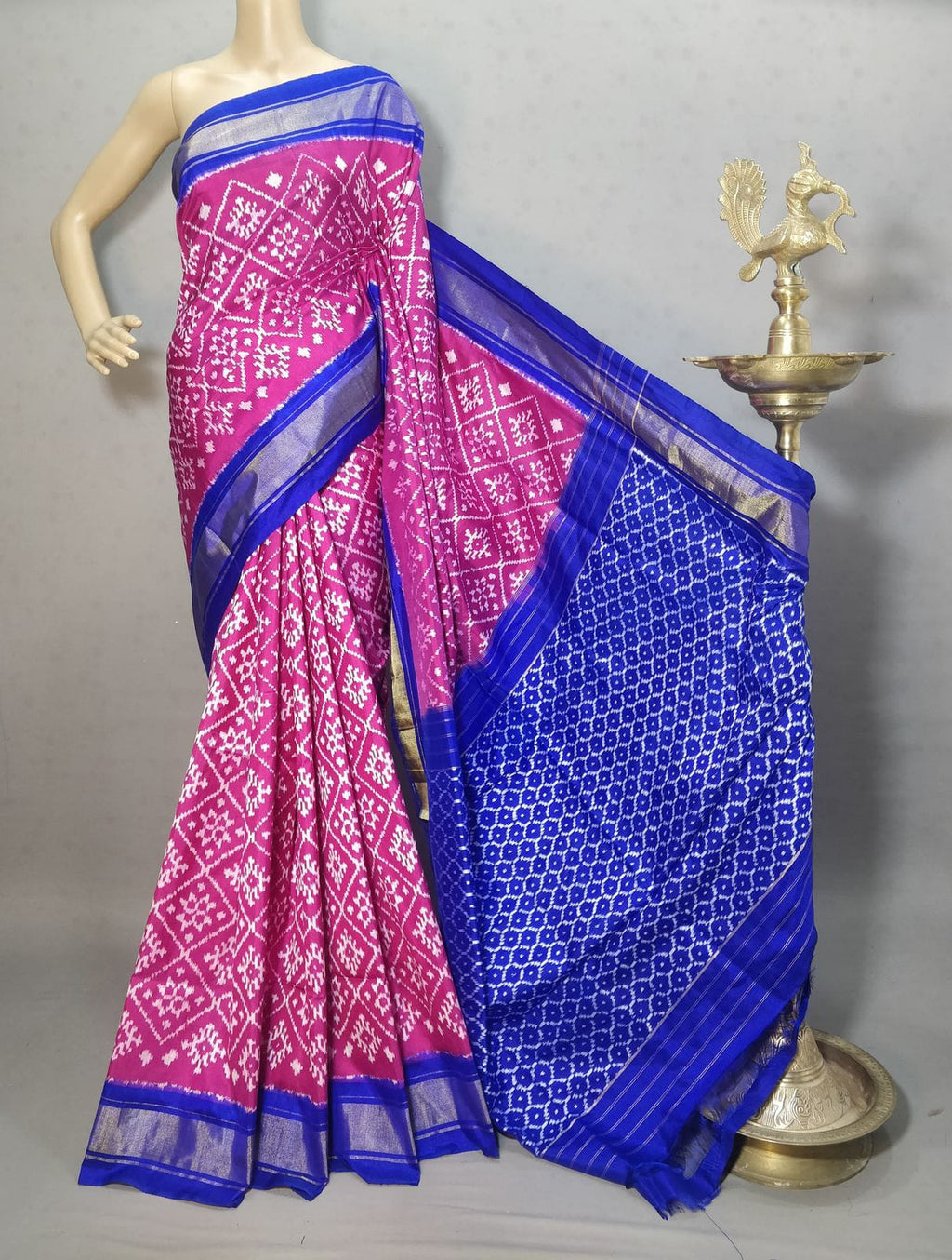 Pochampally Handloom Ikkat/Ikat Patola Silk Sarees
