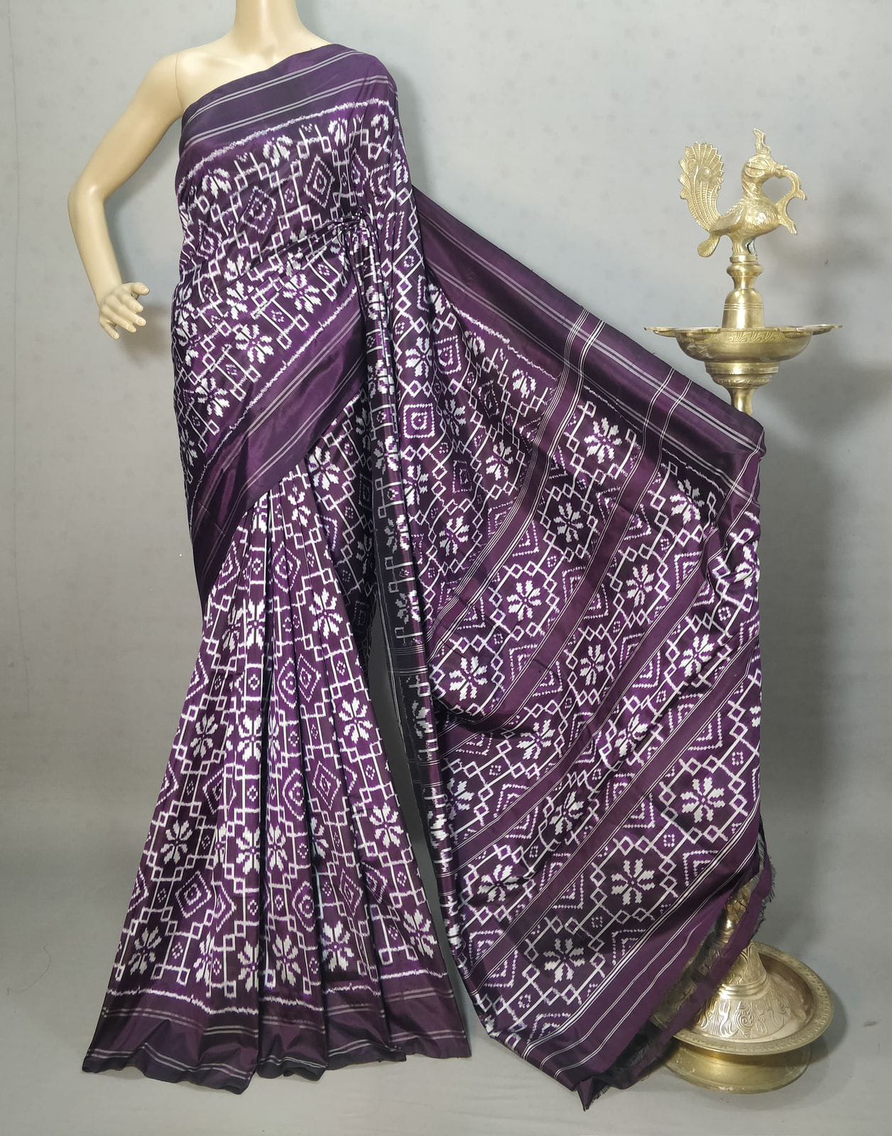 Pochampally Handloom Ikkat/Ikat Patola Silke Sarees