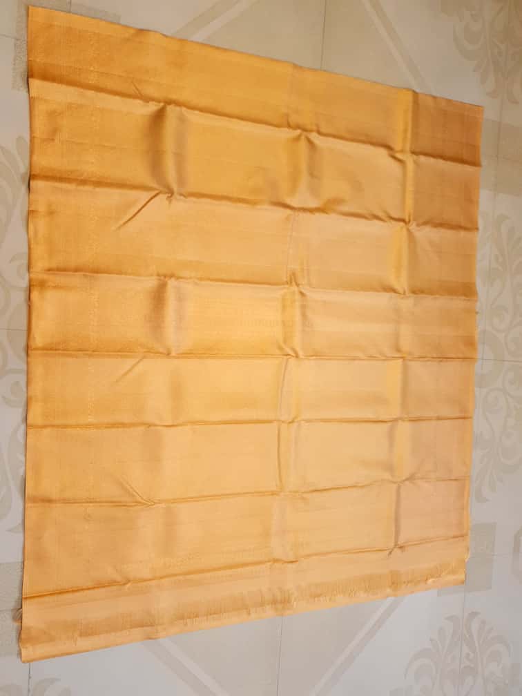 Gold Kanchipuram Handloom 2G Gold Brocade Pattu Silk Saree