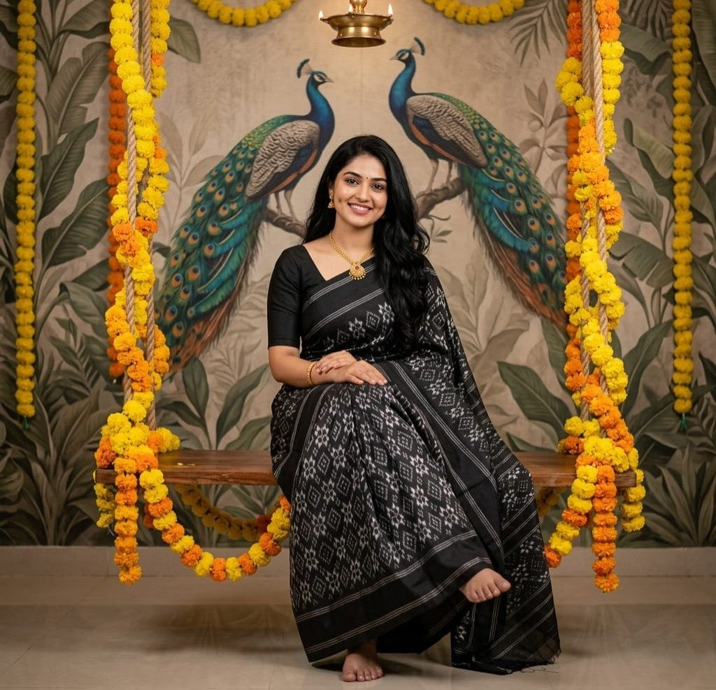 Pochampally Handloom Ikkat/Ikat Patola Silk Sarees