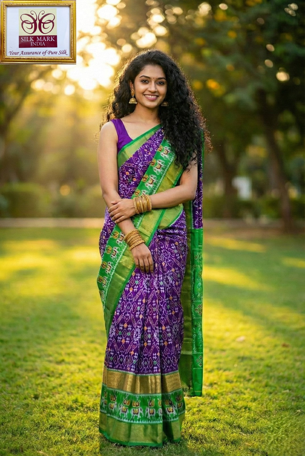 Pochampally Handloom Ikkat/Ikat Patola Silk Sarees