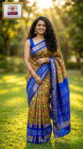 Silk Mark Certified Pochampally Handloom Ikkat/Ikat Patola Silk Sarees