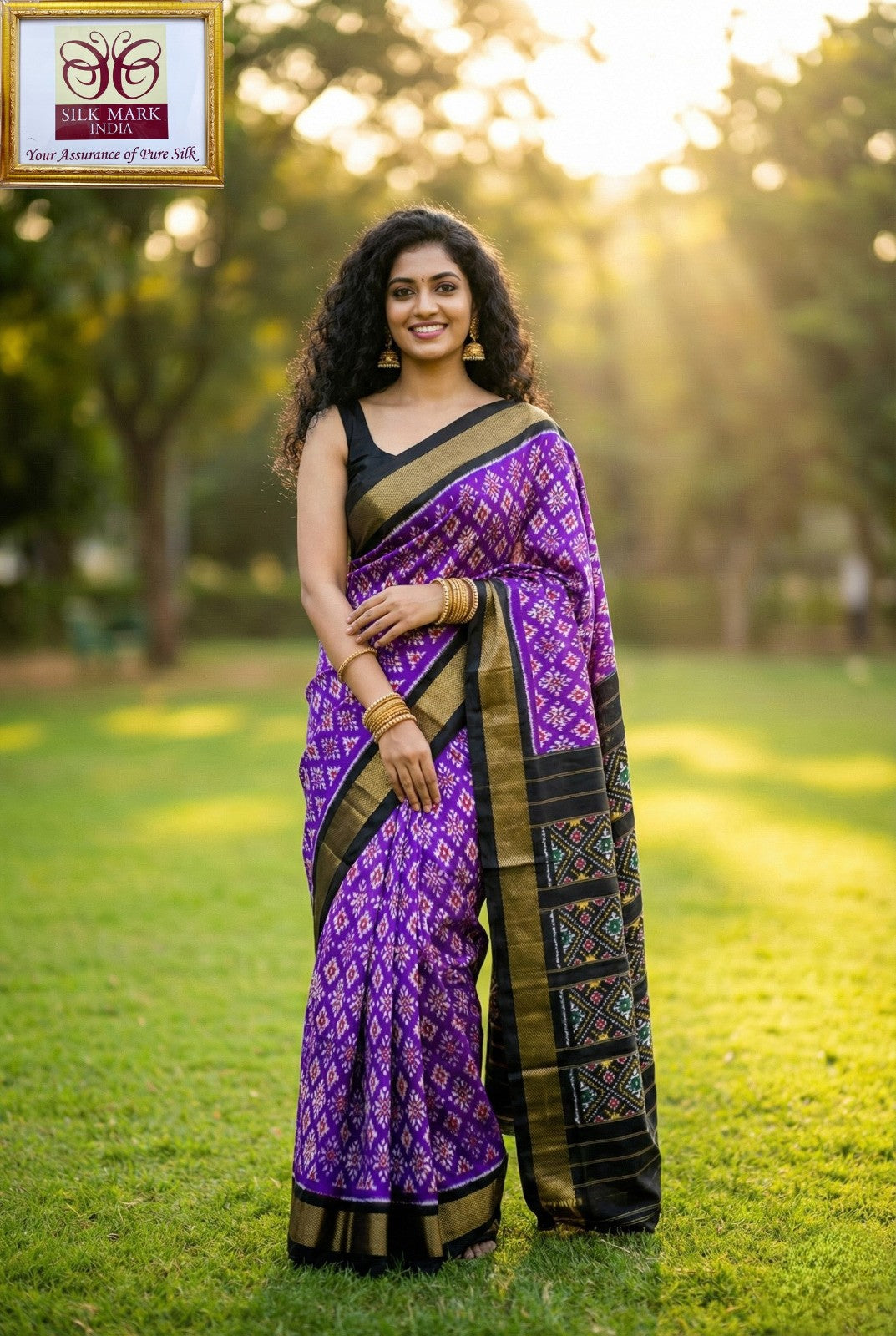 Pochampally Handloom Ikkat/Ikat Patola Silk Sarees