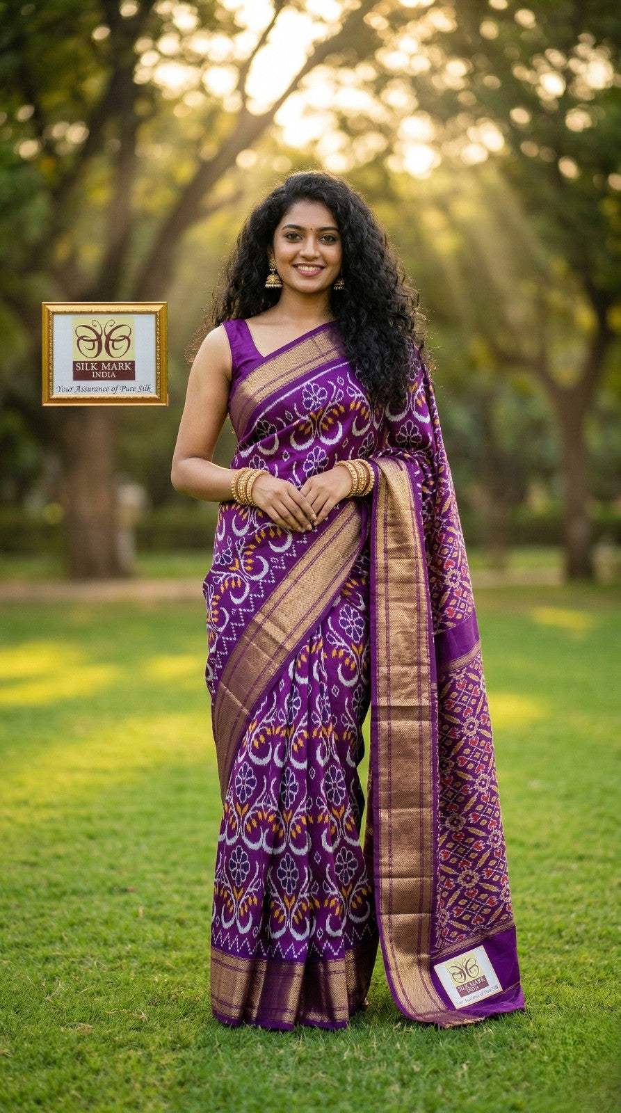 Pochampally Handloom Ikkat/Ikat Patola Silk Sarees