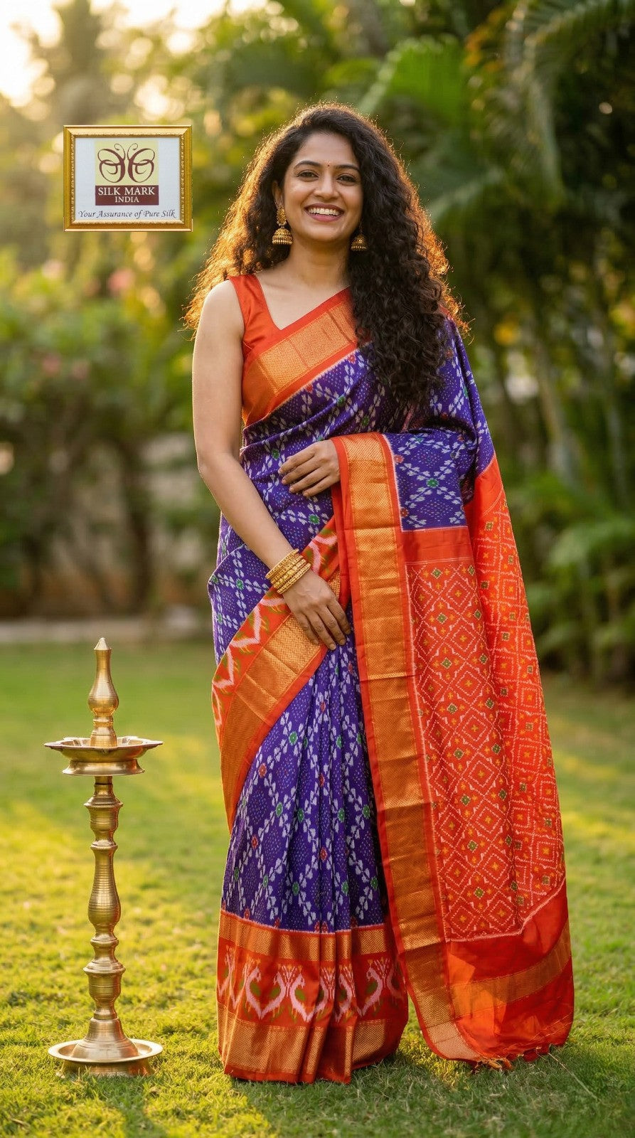 Pochampally Handloom Ikkat/Ikat Patola Silk Sarees