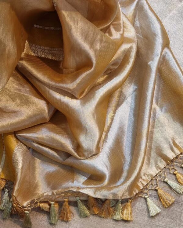 Banarasi Handloom Pure Tissue Silk Sarees